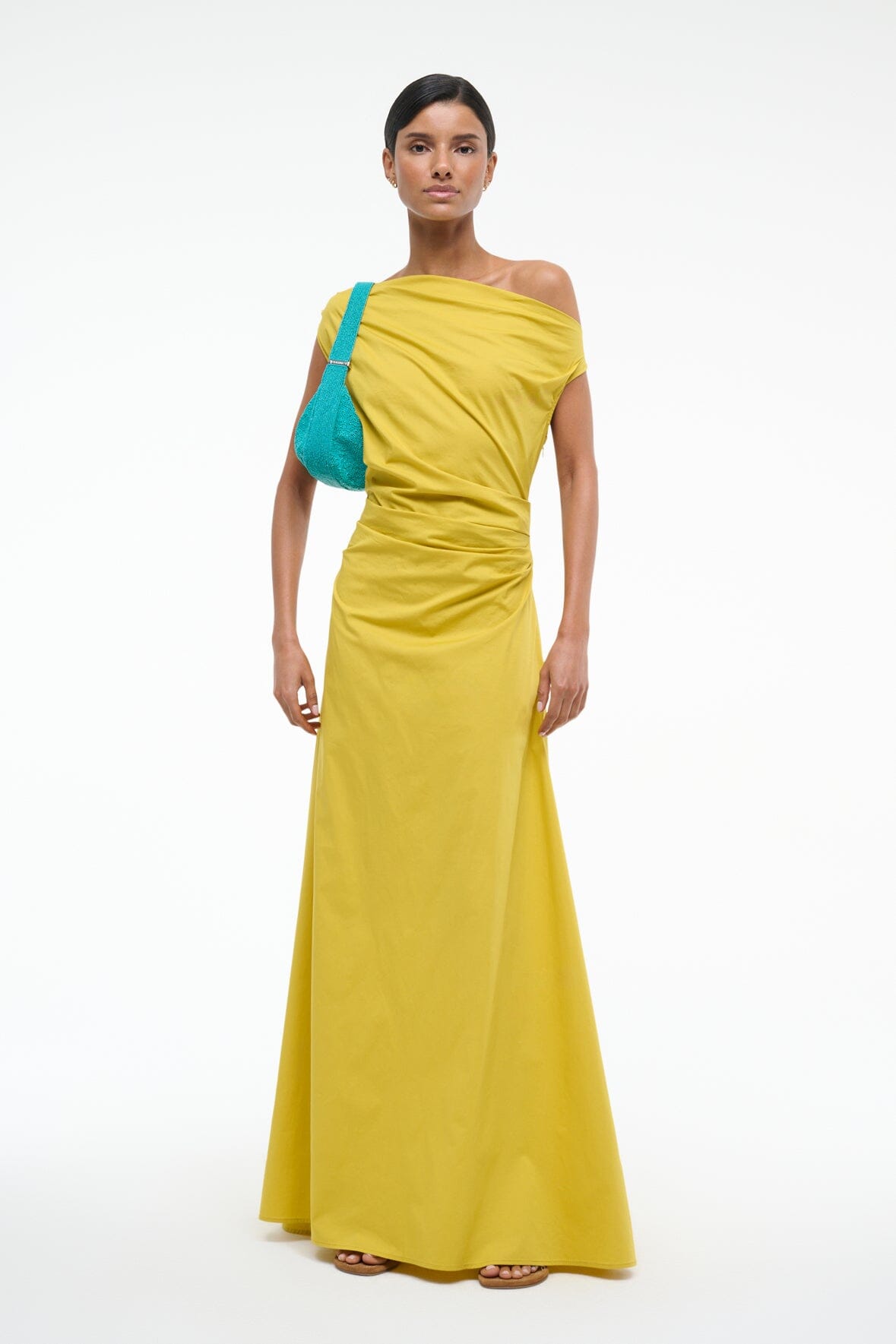 MAXI PHARE DRESS CHARTREUSE