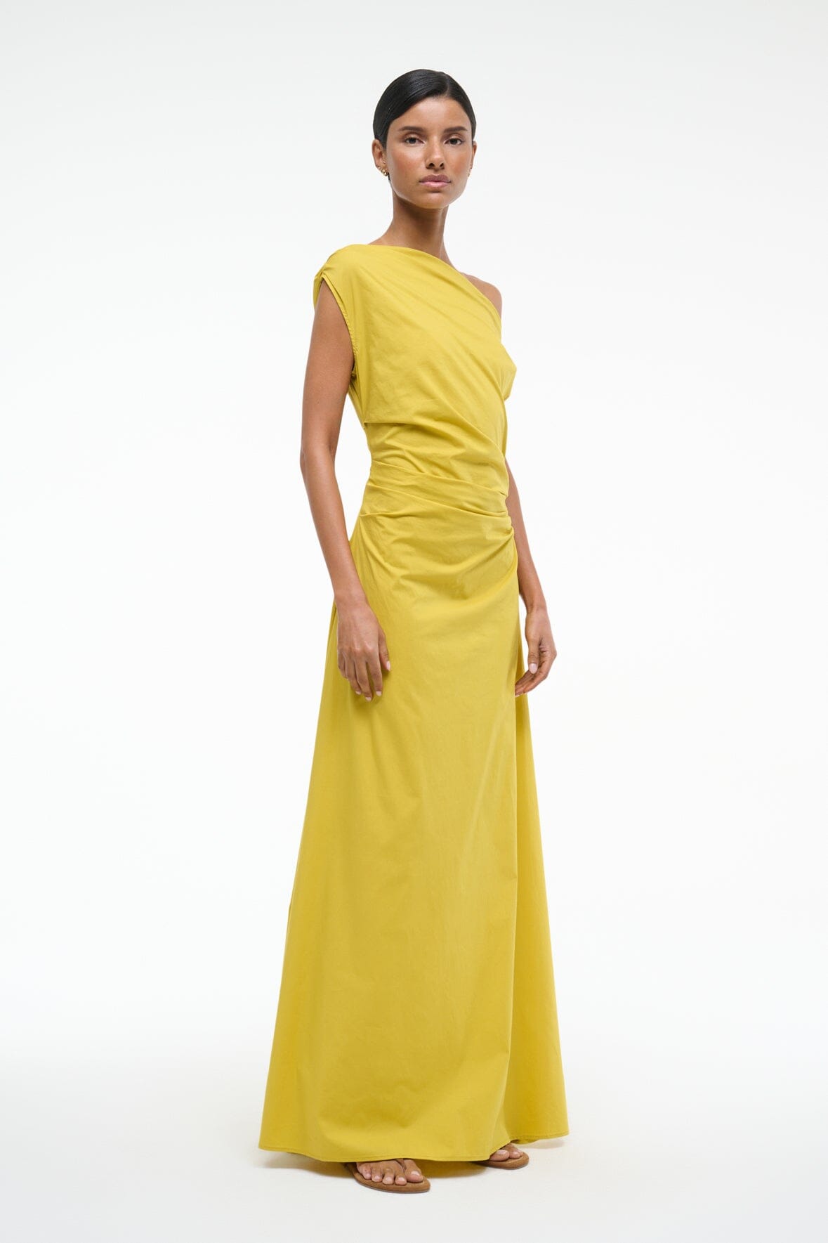 MAXI PHARE DRESS CHARTREUSE