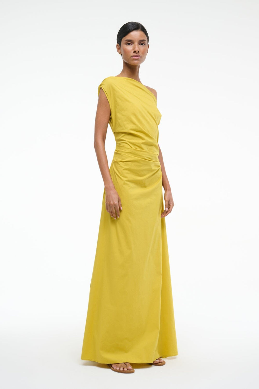 MAXI PHARE DRESS CHARTREUSE