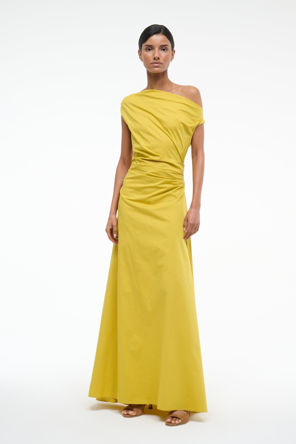 MAXI PHARE DRESS CHARTREUSE
