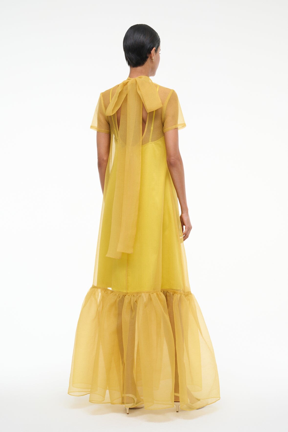 CALLUNA DRESS CHARTREUSE