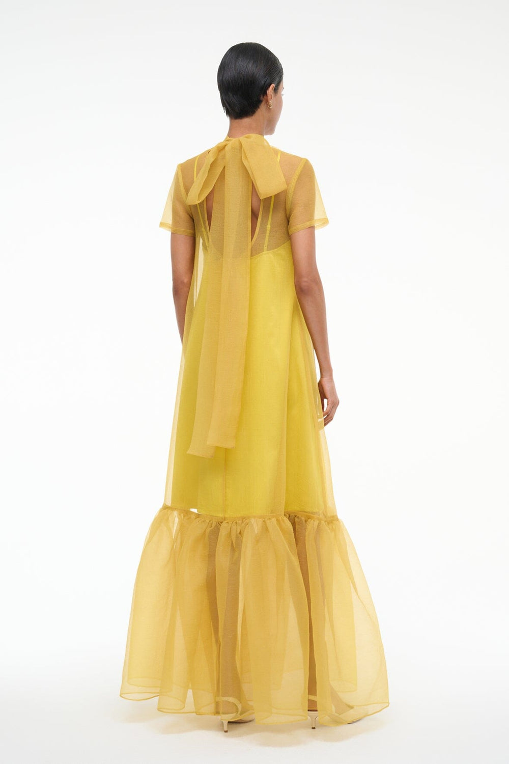 CALLUNA DRESS CHARTREUSE