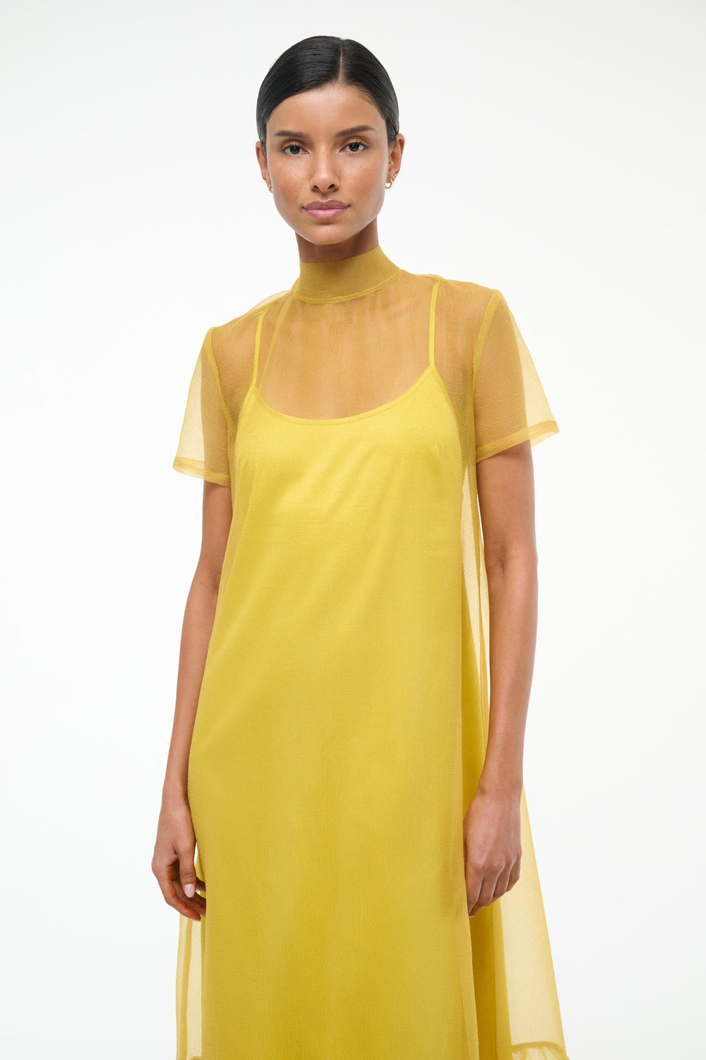 CALLUNA DRESS CHARTREUSE