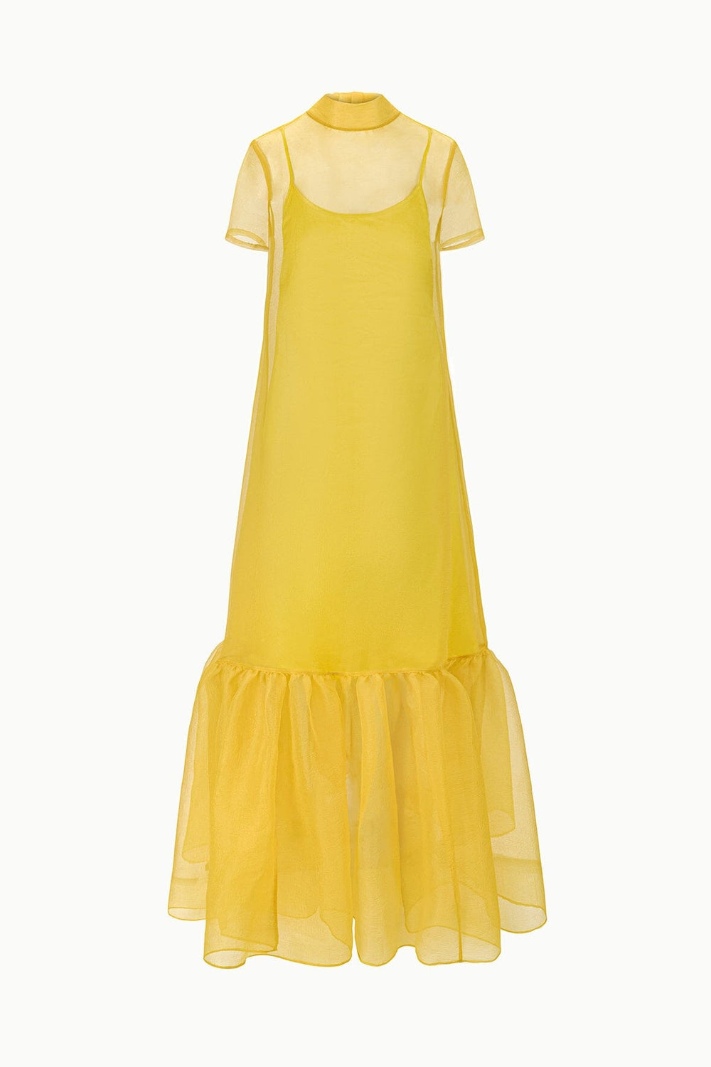 CALLUNA DRESS CHARTREUSE