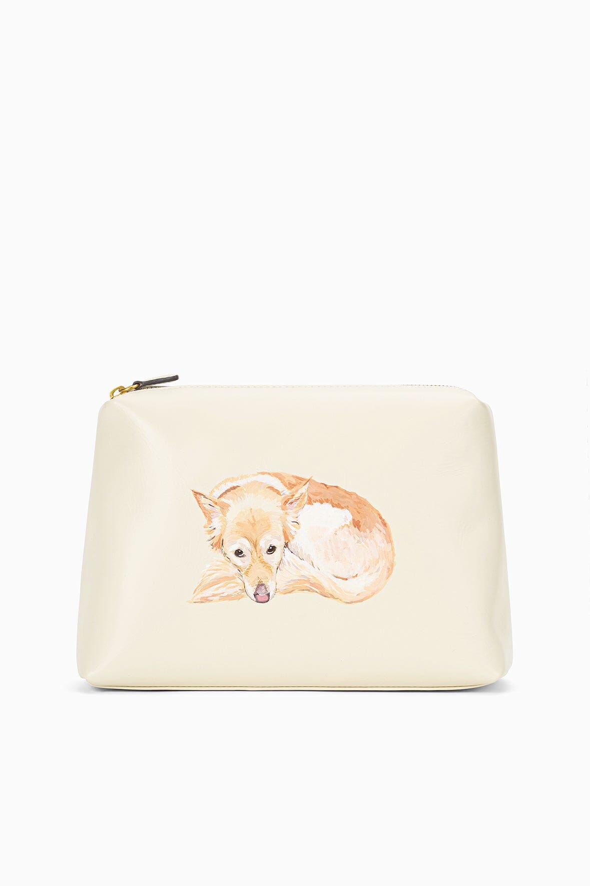 CUSTOM SHIRLEY POUCH TAN