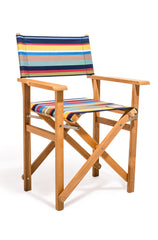 DIRECTORS CHAIR TABLE HEIGHT MARKET STRIPE