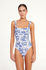 ADELAIDE ONE PIECE BLUE TOILE