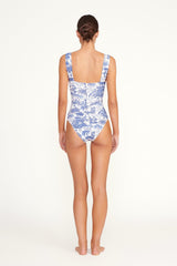 ADELAIDE ONE PIECE BLUE TOILE