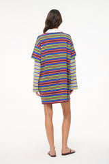 IVAR DRESS SPECTRUM STRIPE/LINUS STRIPE