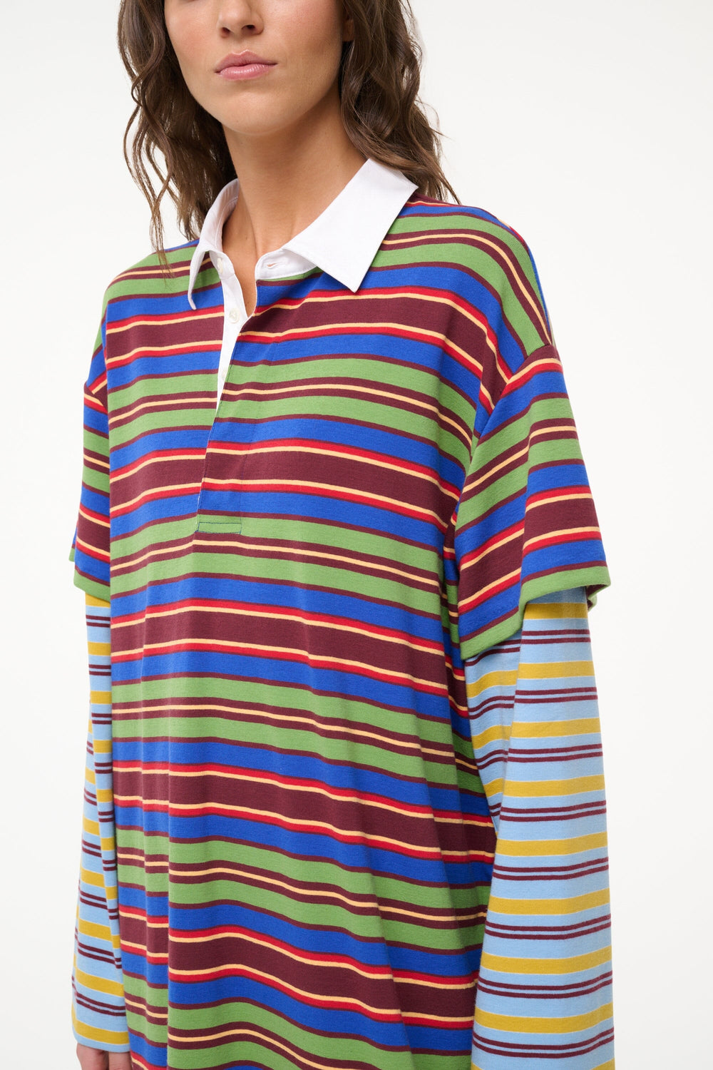 IVAR DRESS SPECTRUM STRIPE/LINUS STRIPE
