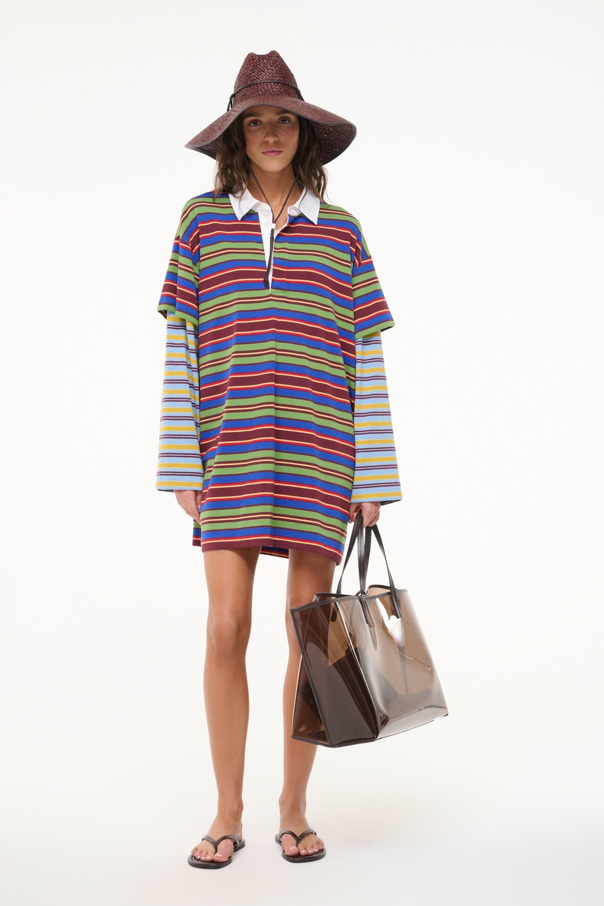 IVAR DRESS SPECTRUM STRIPE/LINUS STRIPE