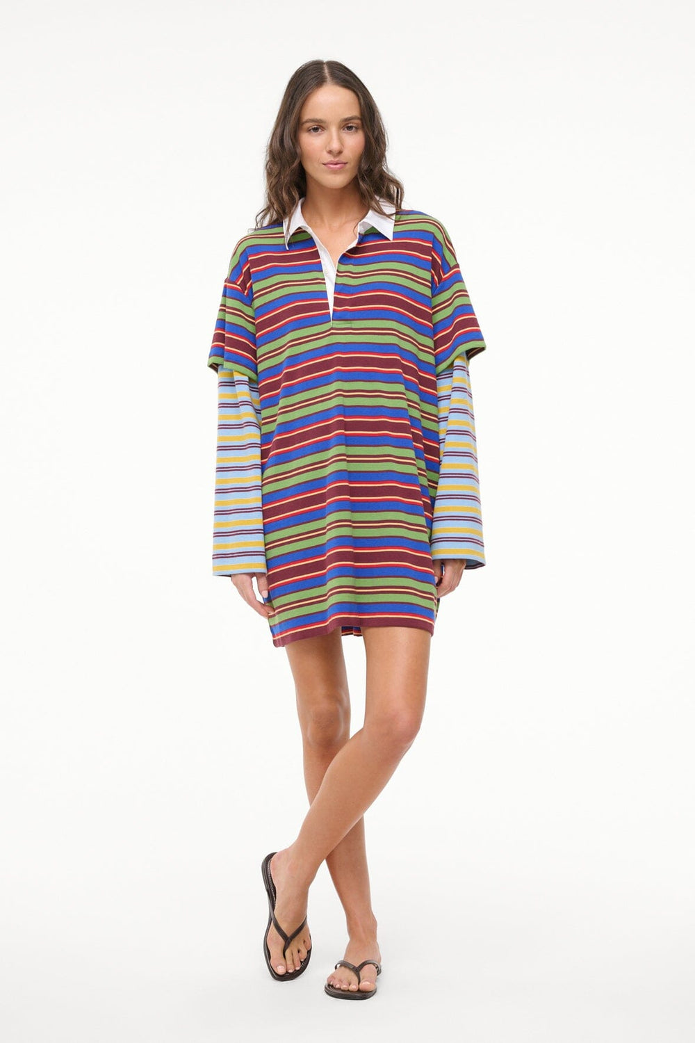 IVAR DRESS SPECTRUM STRIPE/LINUS STRIPE