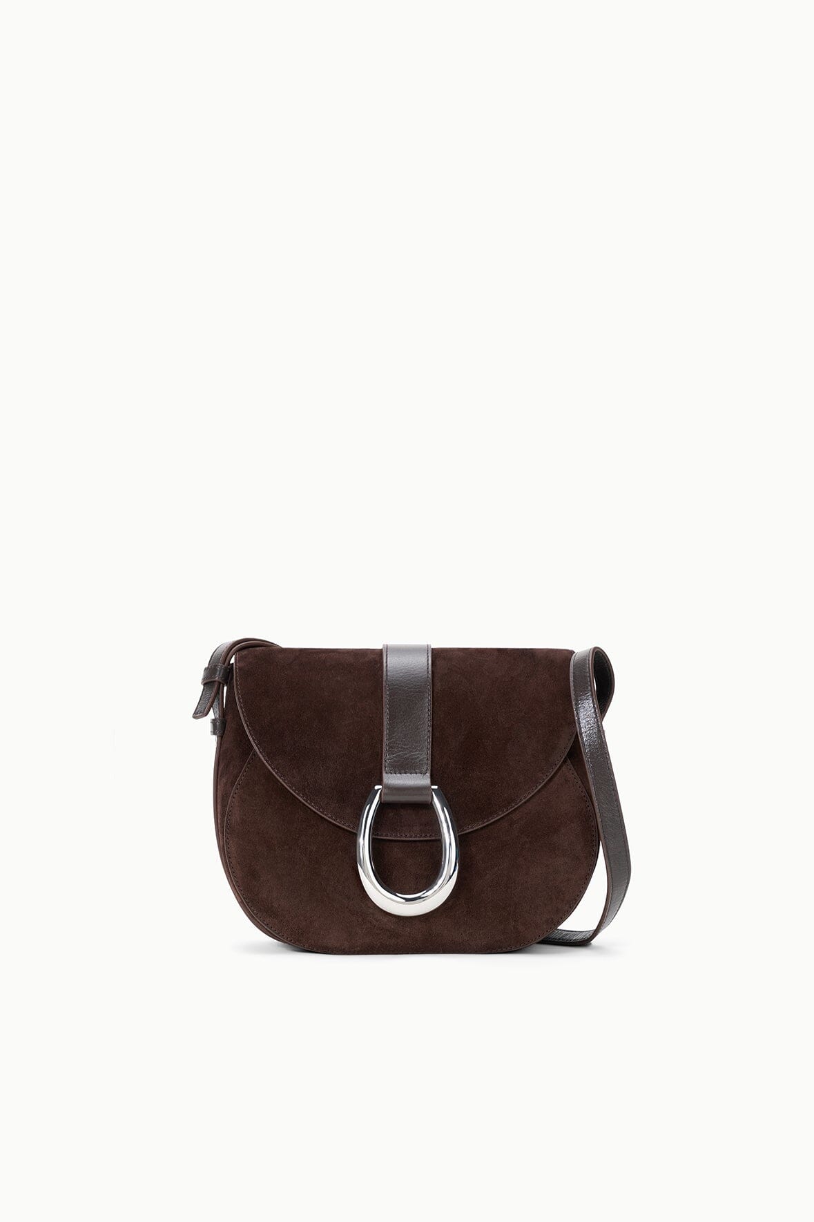 BELLA SADDLE BAG ESPRESSO SUEDE