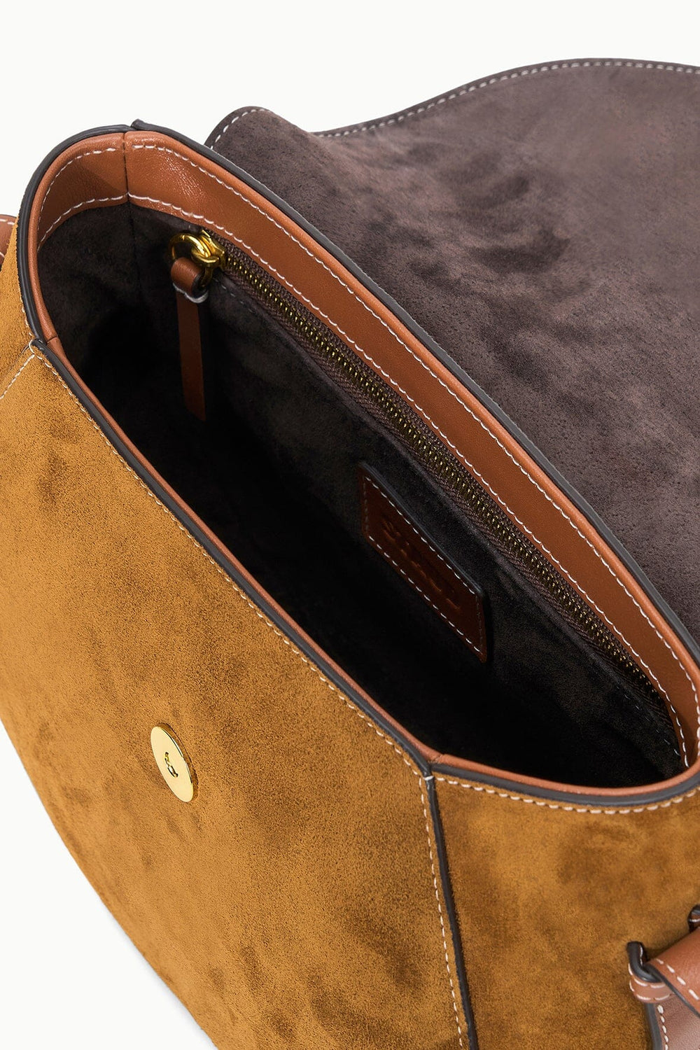 BELLA SADDLE BAG TAN