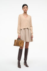 MAUDE MINI SATCHEL BAG SNAKE