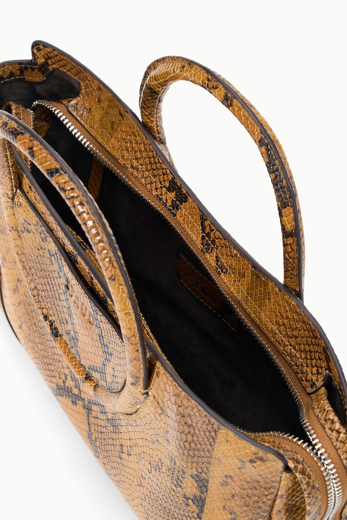 MAUDE MINI SATCHEL BAG SNAKE
