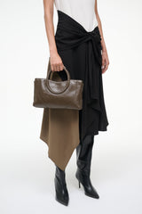 MAUDE MINI SATCHEL BAG TRUFFLE