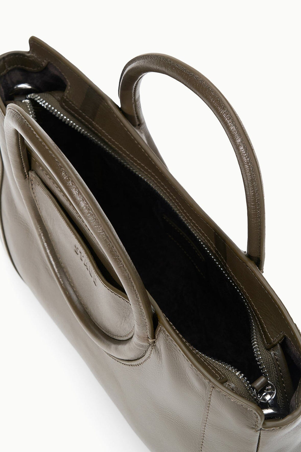MAUDE MINI SATCHEL BAG TRUFFLE