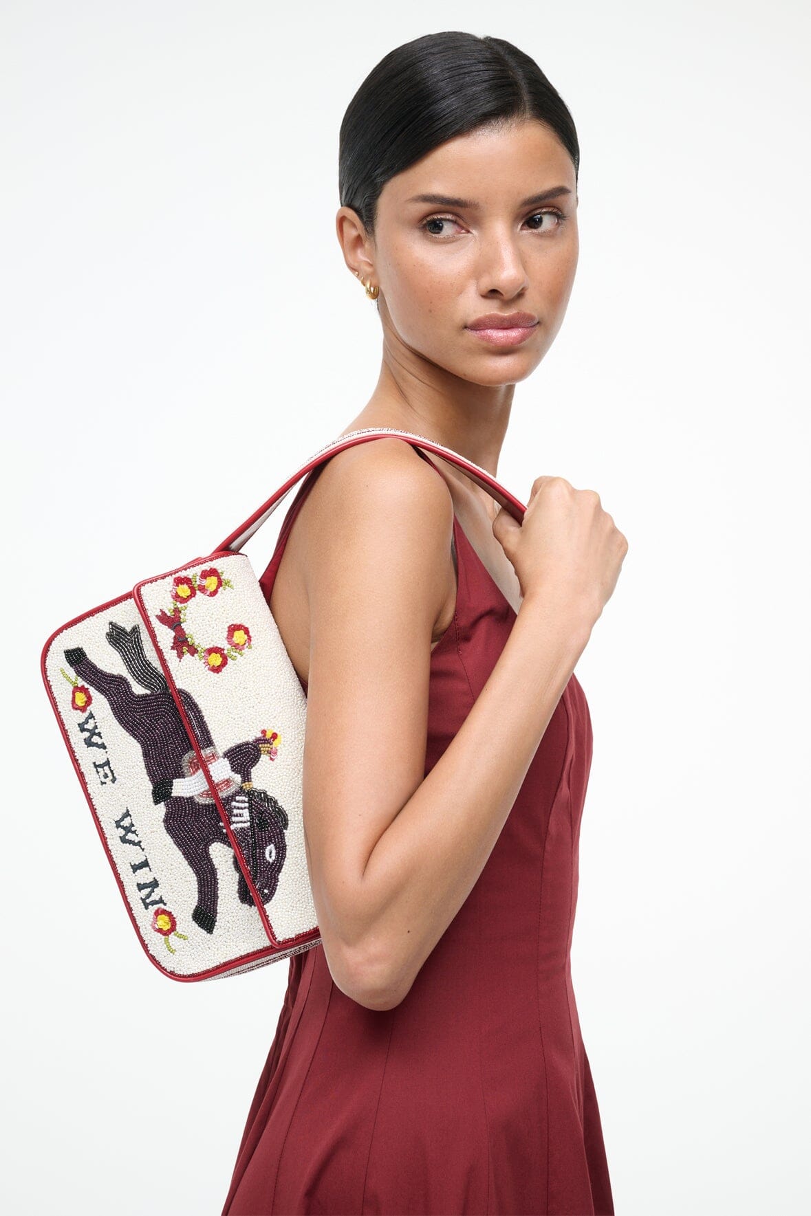 TOMMY BEADED BAG DERBY