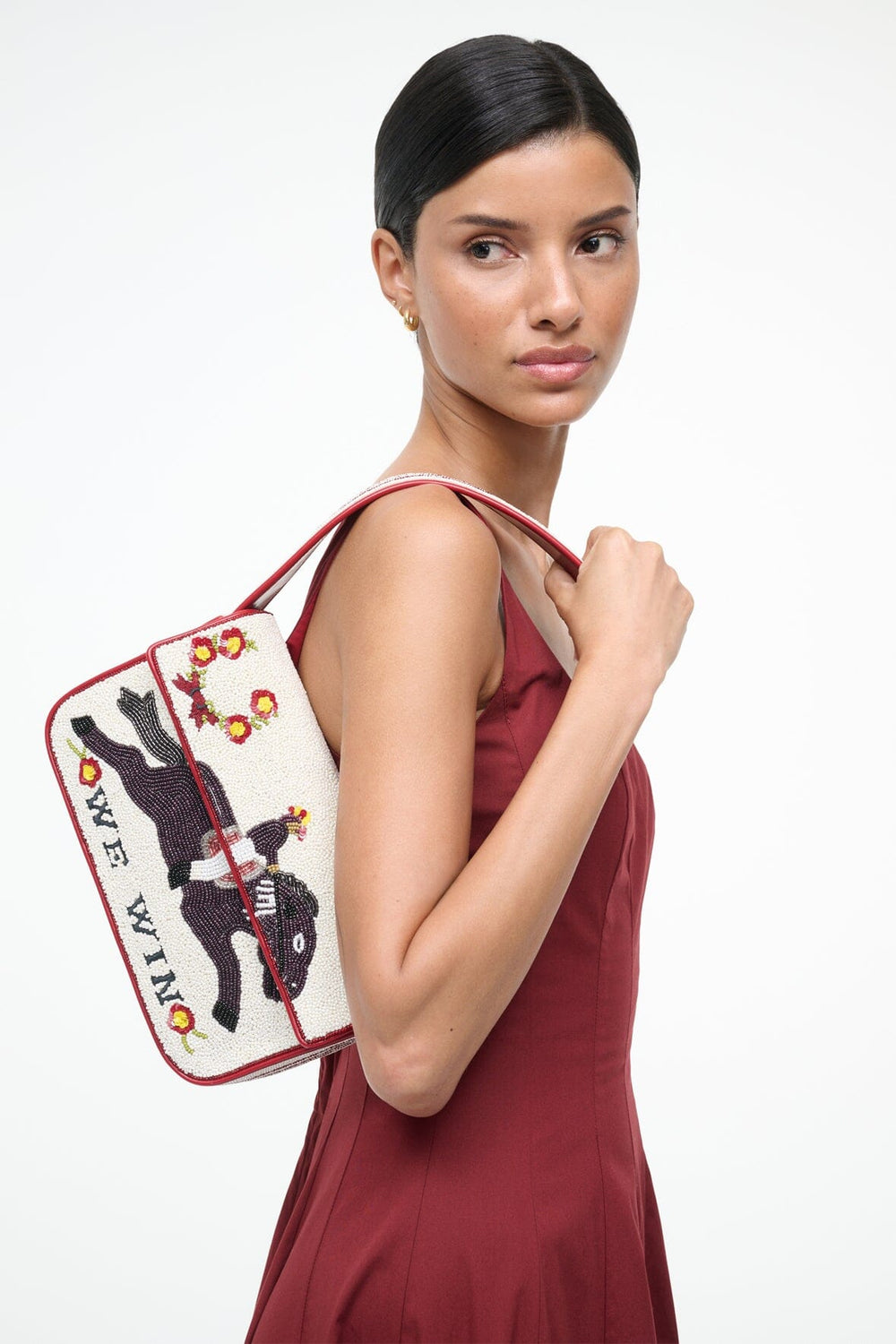 TOMMY BEADED BAG DERBY
