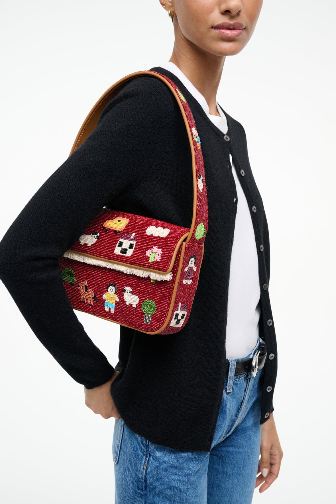 TOMMY BEADED BAG FOLK TOWN