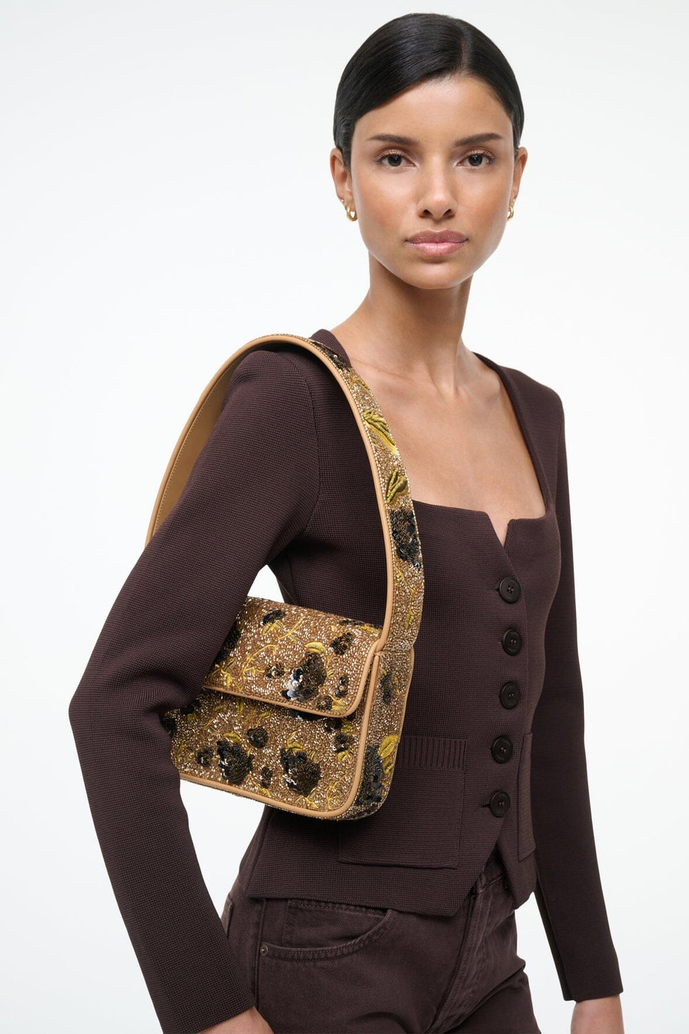 TOMMY BEADED BAG VINTAGE FLORAL