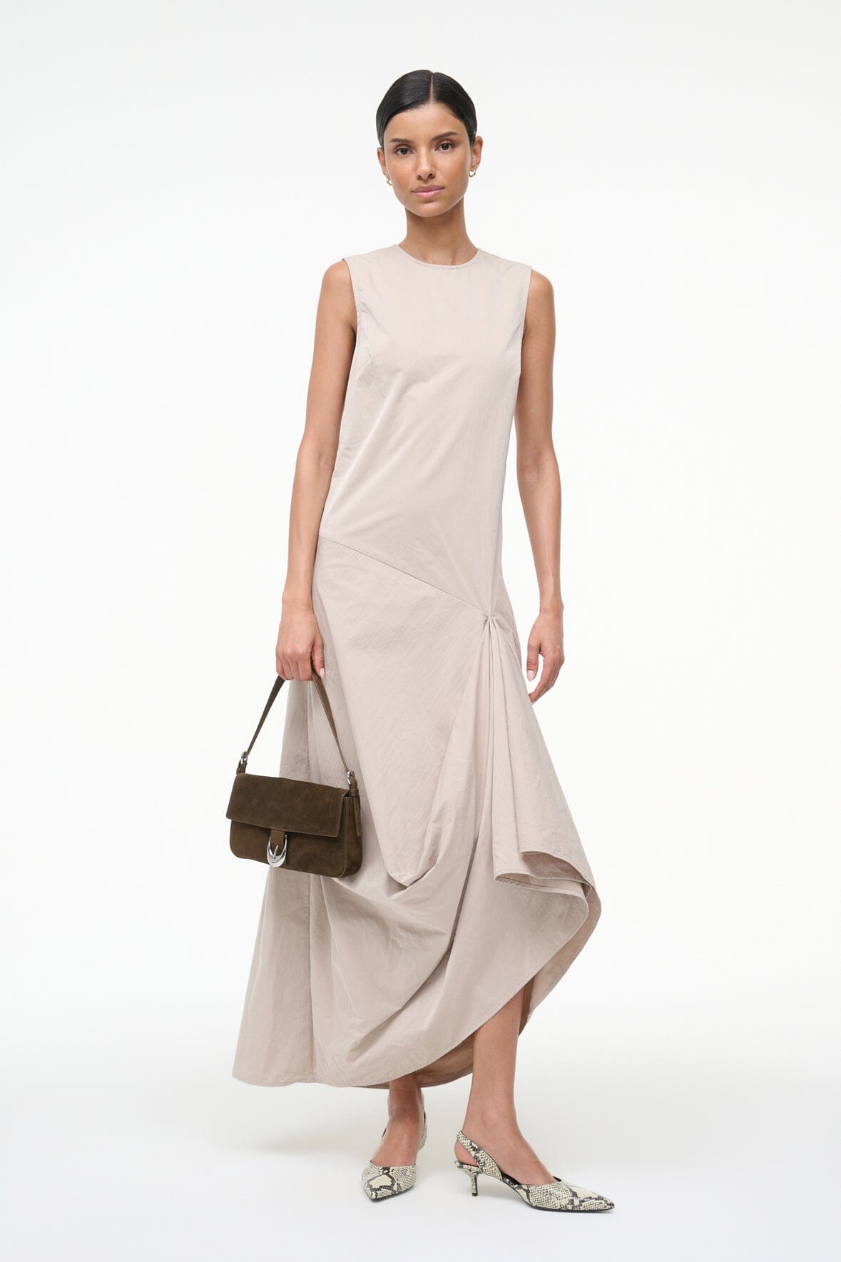 HARLOW BAG TRUFFLE SUEDE