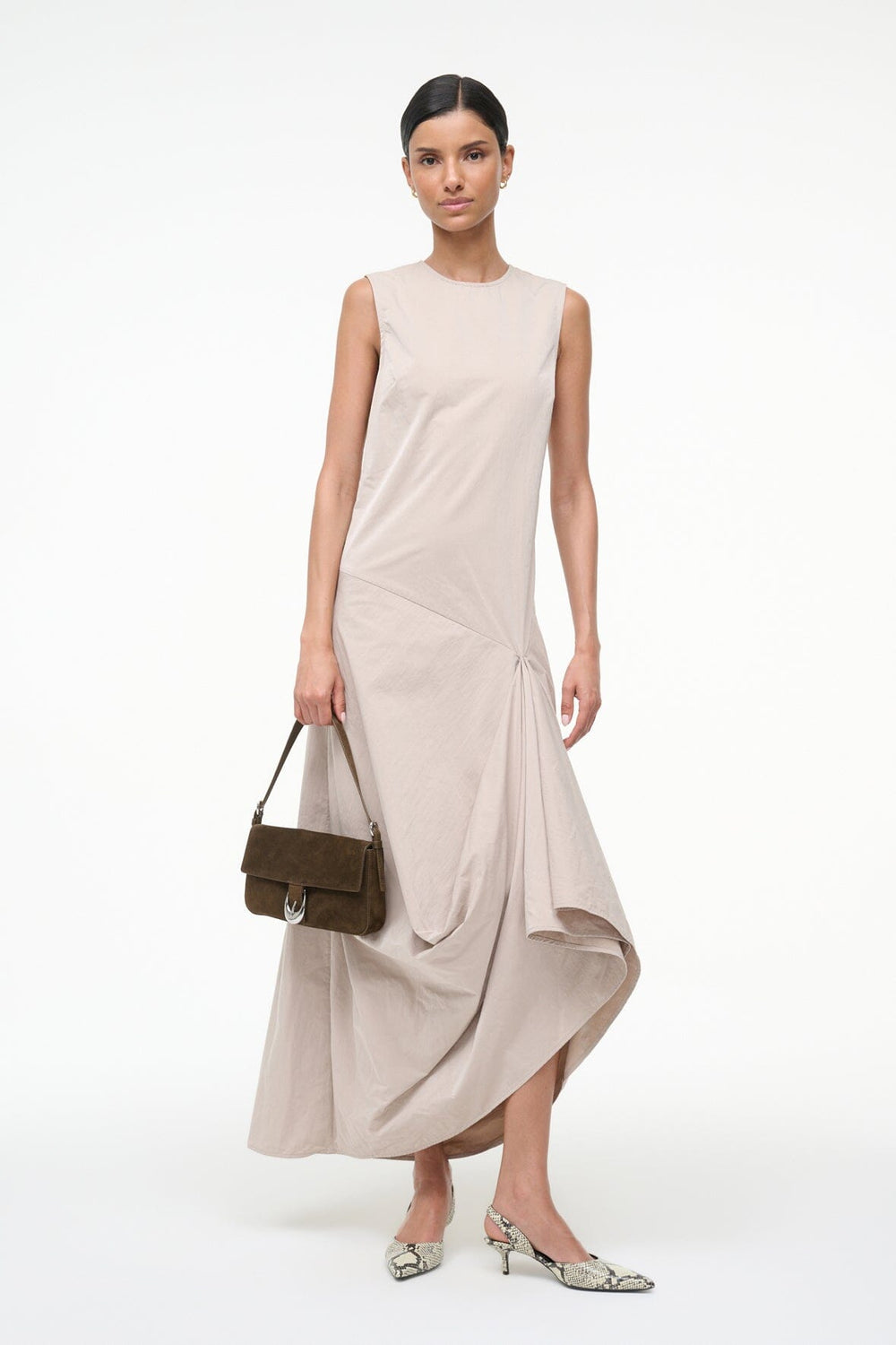 HARLOW BAG TRUFFLE SUEDE