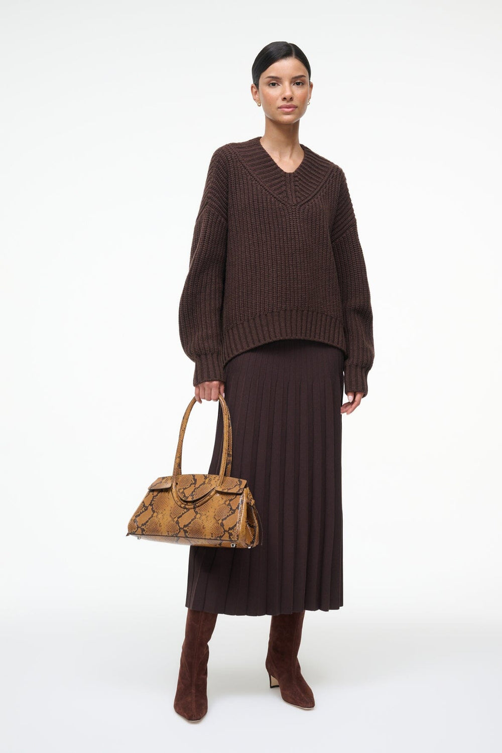 MAUDE SHOULDER BAG SNAKE