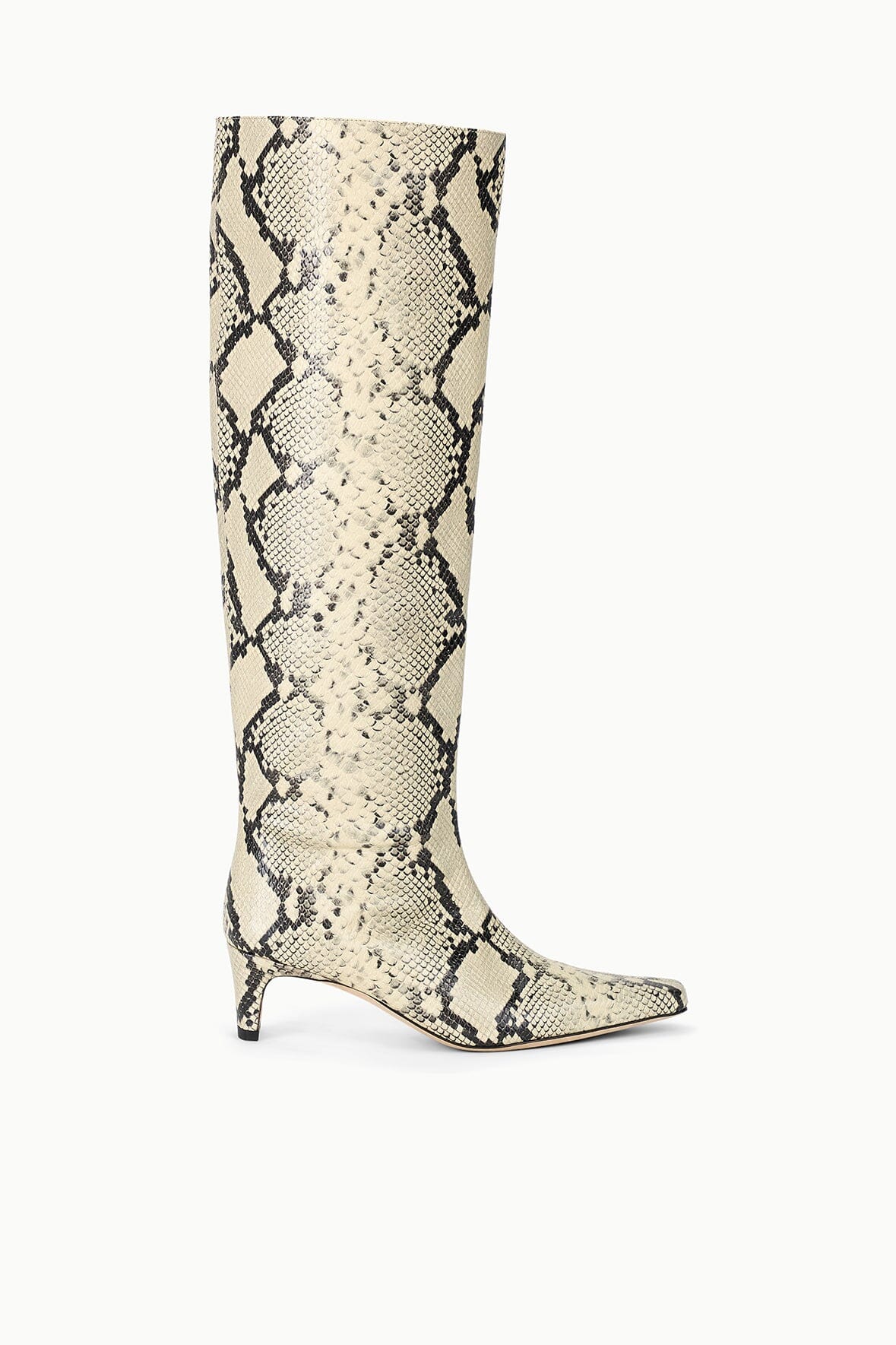 WALLY BOOT WHITE SNAKE