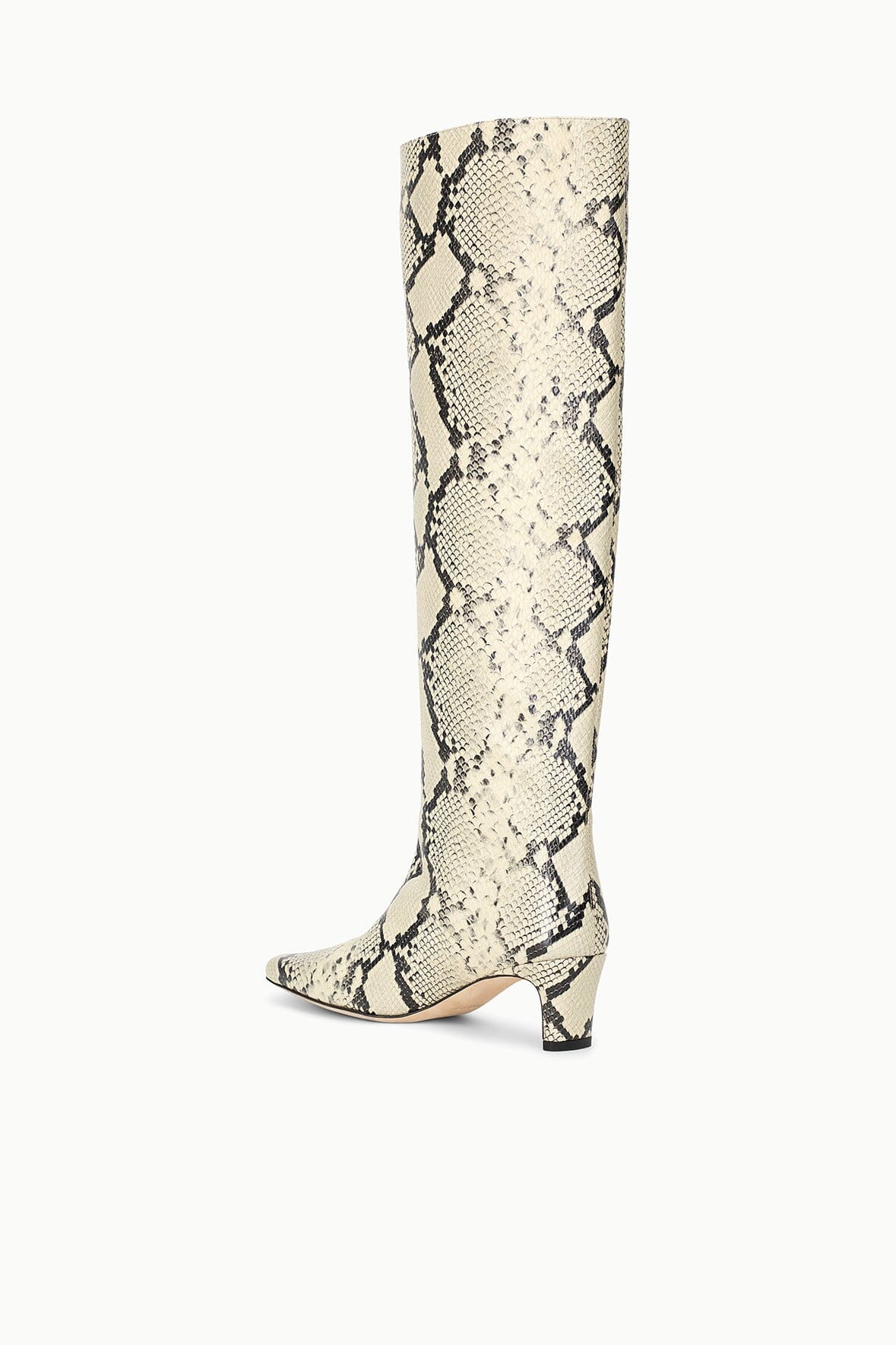 WALLY BOOT WHITE SNAKE