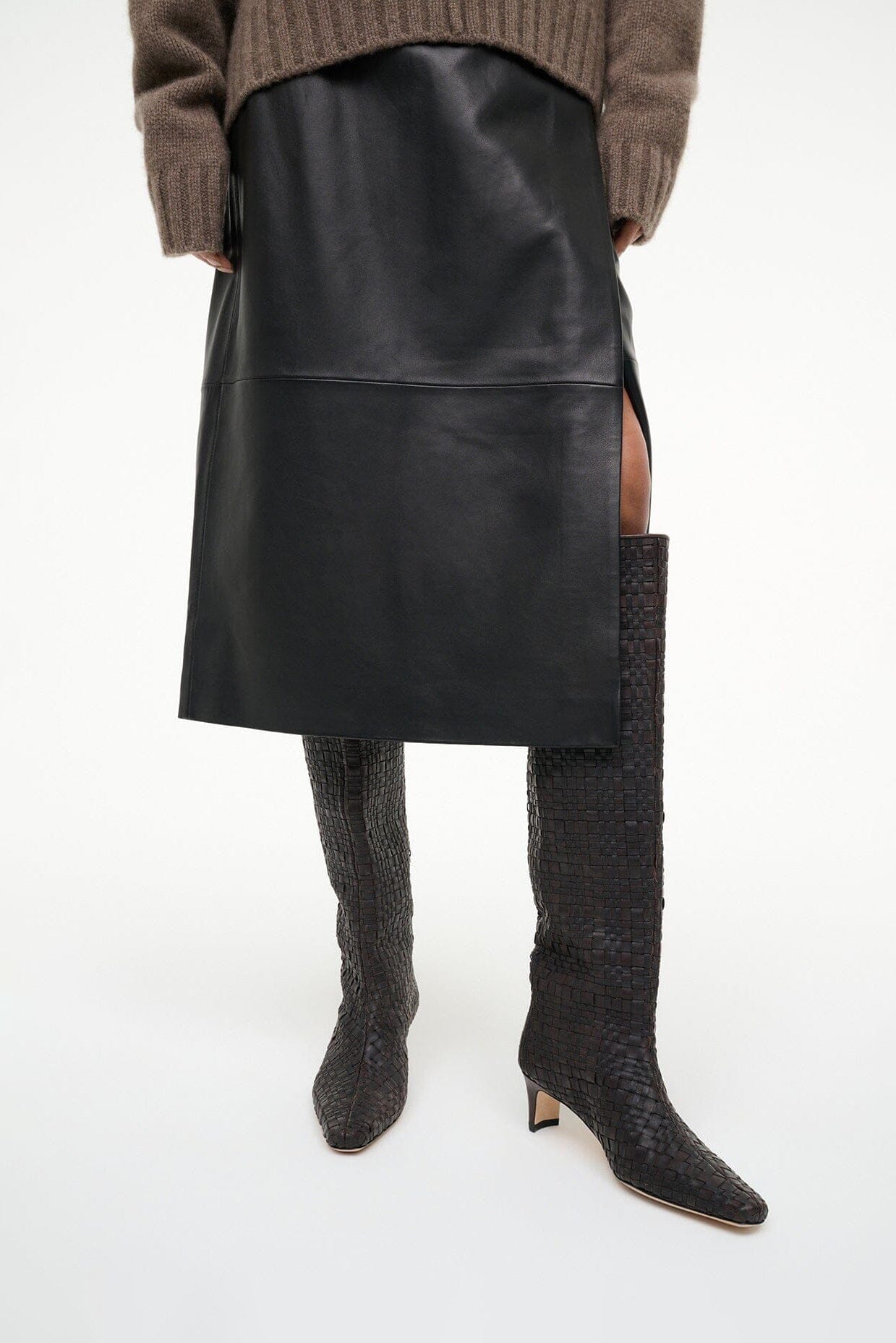 WALLY BOOT ESPRESSO WOVEN