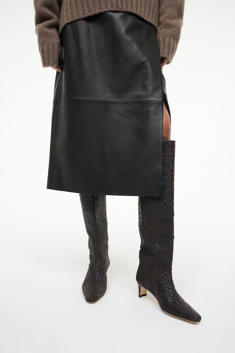 WALLY BOOT ESPRESSO WOVEN