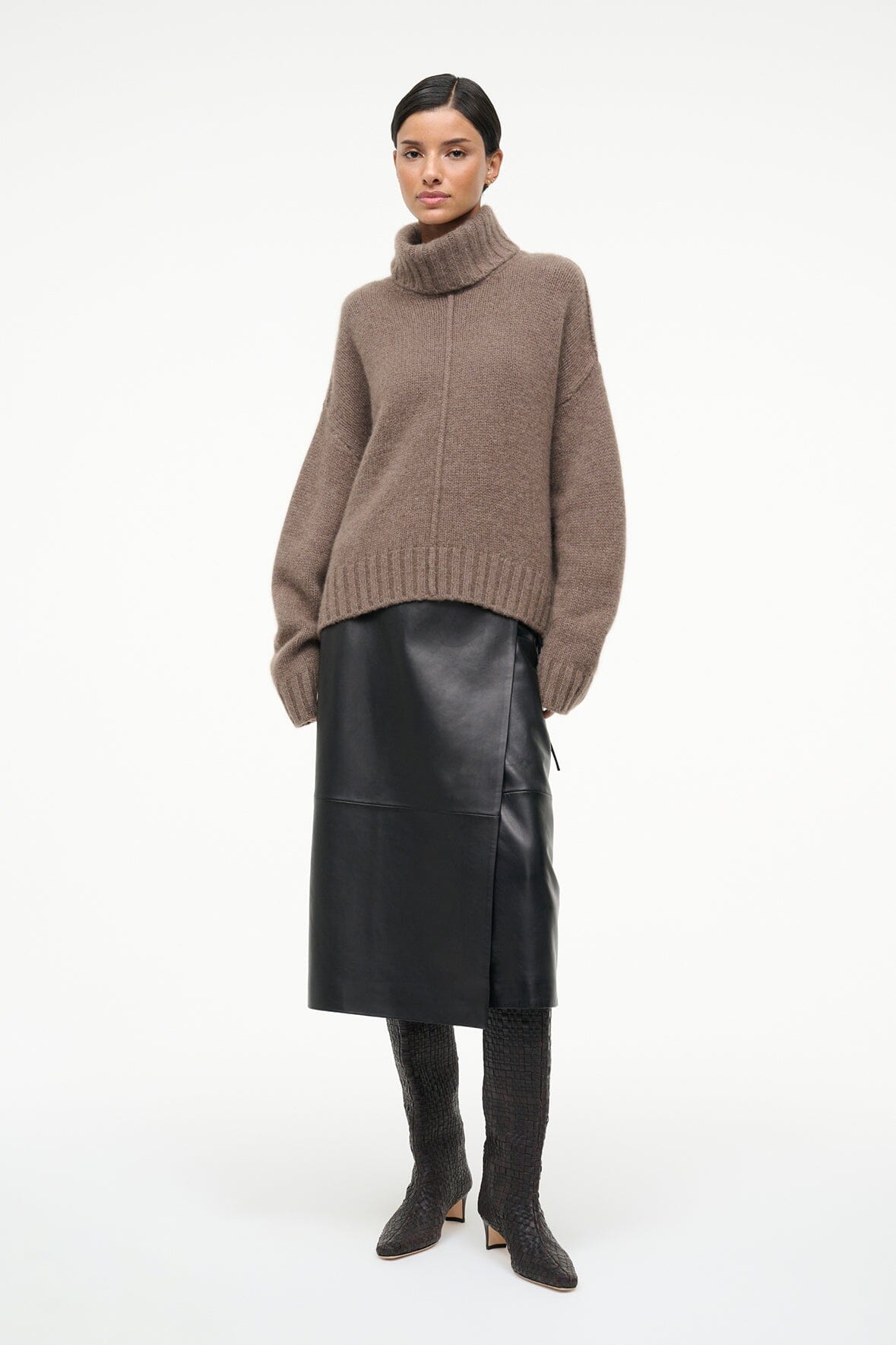 WALLY BOOT ESPRESSO WOVEN