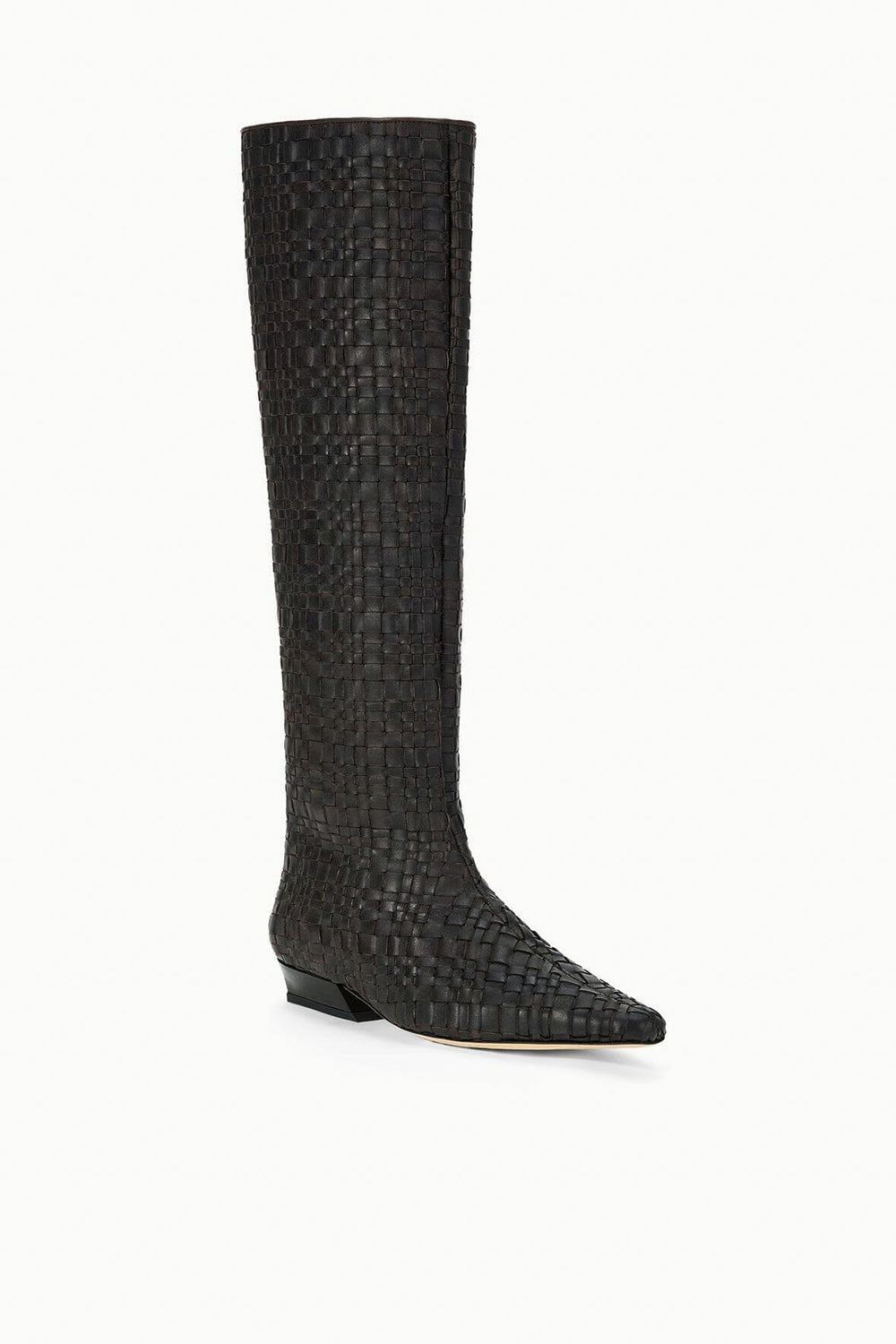 WALLY FLAT BOOT ESPRESSO WOVEN