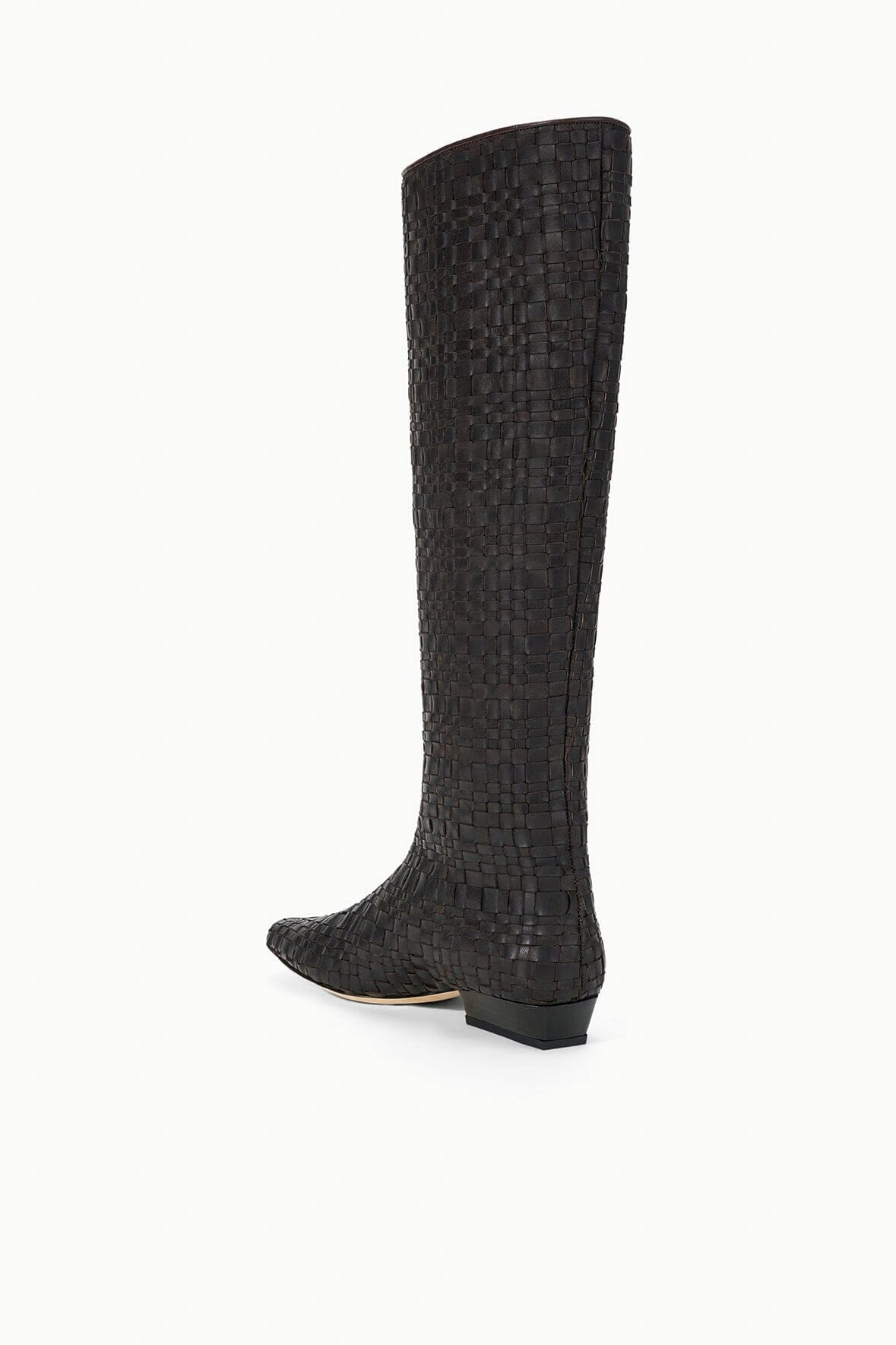 WALLY FLAT BOOT ESPRESSO WOVEN