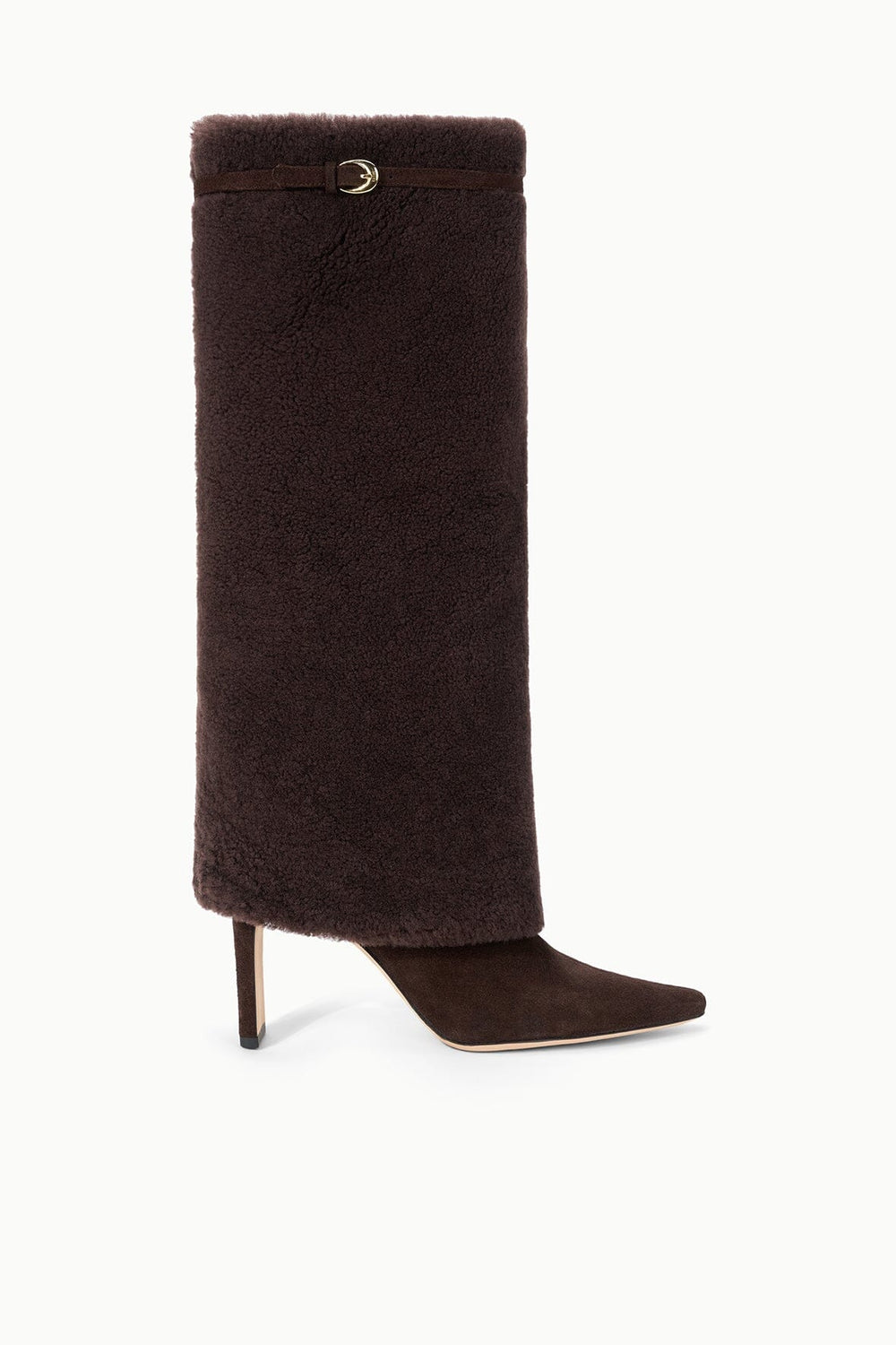 WALLY FOLDOVER HIGH HEEL BOOT ESPRESSO