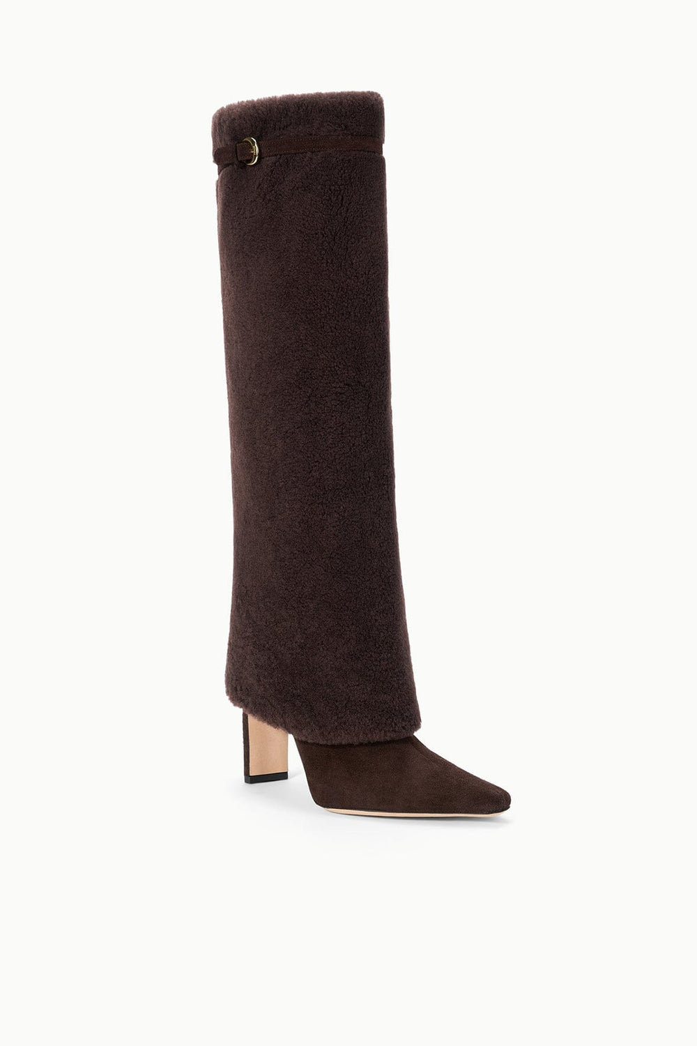 WALLY FOLDOVER HIGH HEEL BOOT ESPRESSO