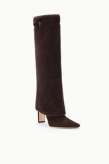WALLY FOLDOVER HIGH HEEL BOOT ESPRESSO