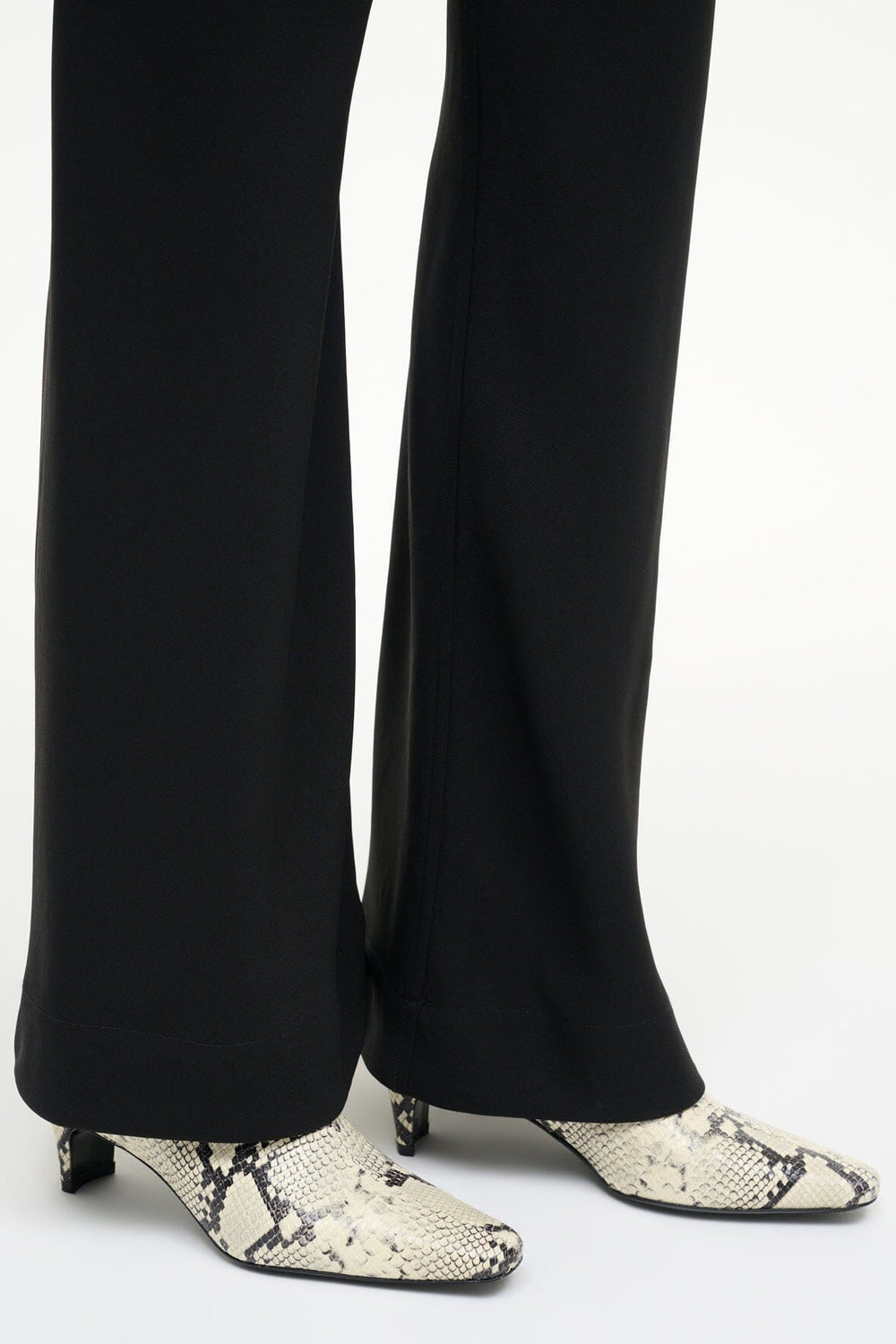 WALLY ANKLE BOOT WHITE SNAKE