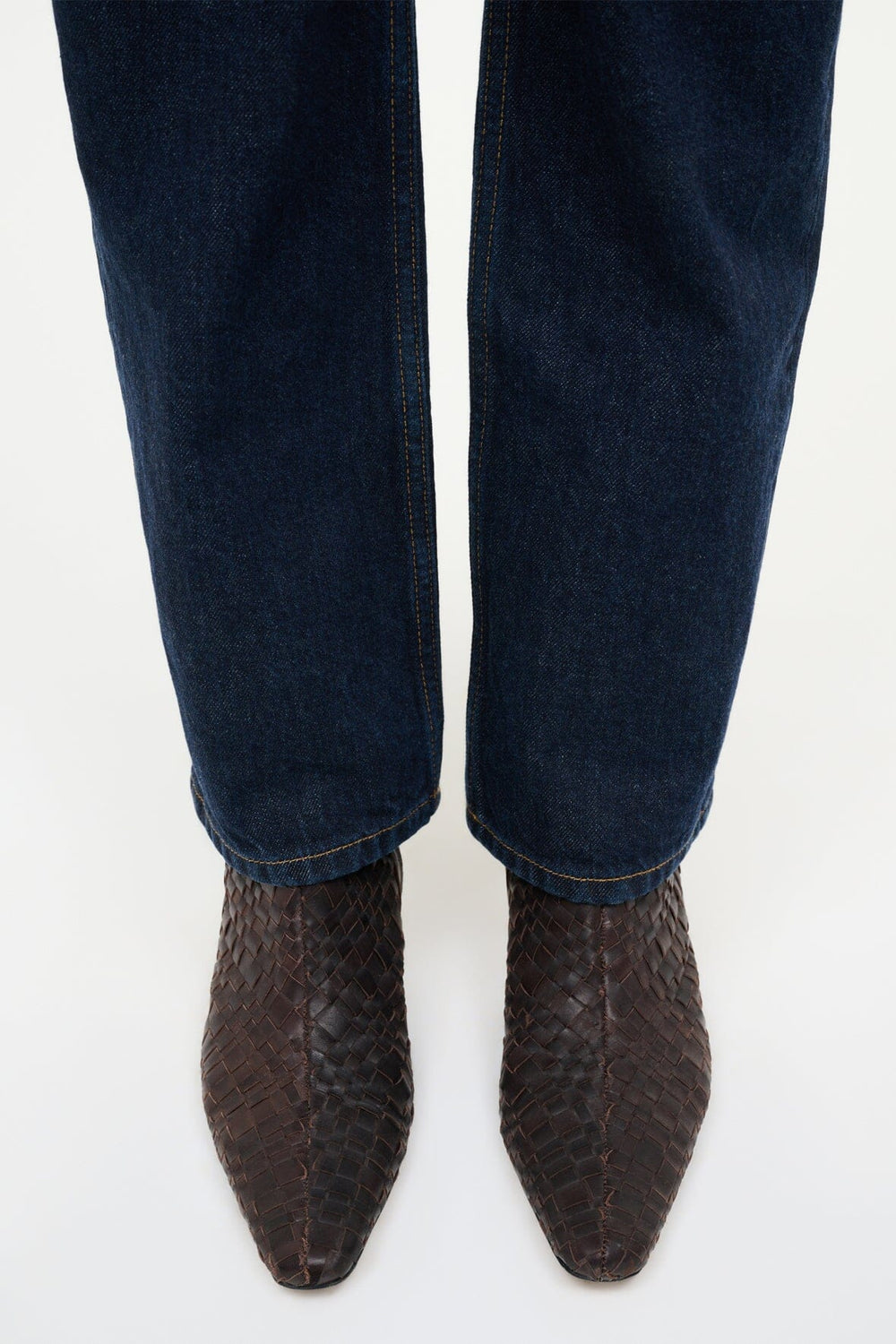 WALLY ANKLE BOOT ESPRESSO WOVEN