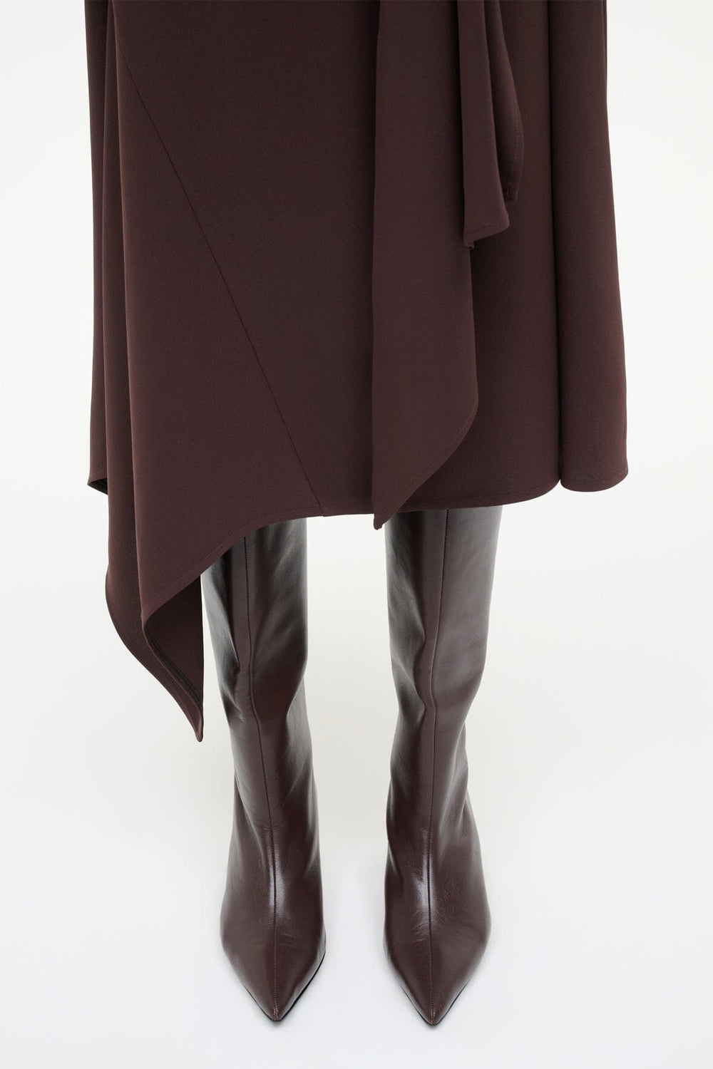SEBASTIAN KITTEN HEEL BOOT ESPRESSO