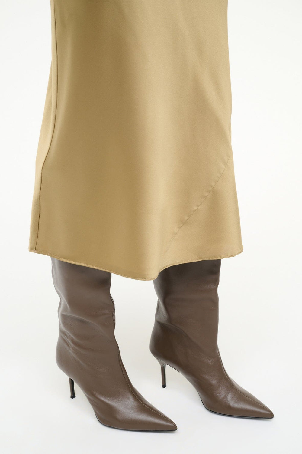 SEBASTIAN HIGH HEEL BOOT TRUFFLE