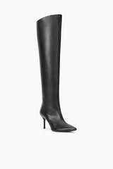 SEBASTIAN OVER THE KNEE BOOT BLACK