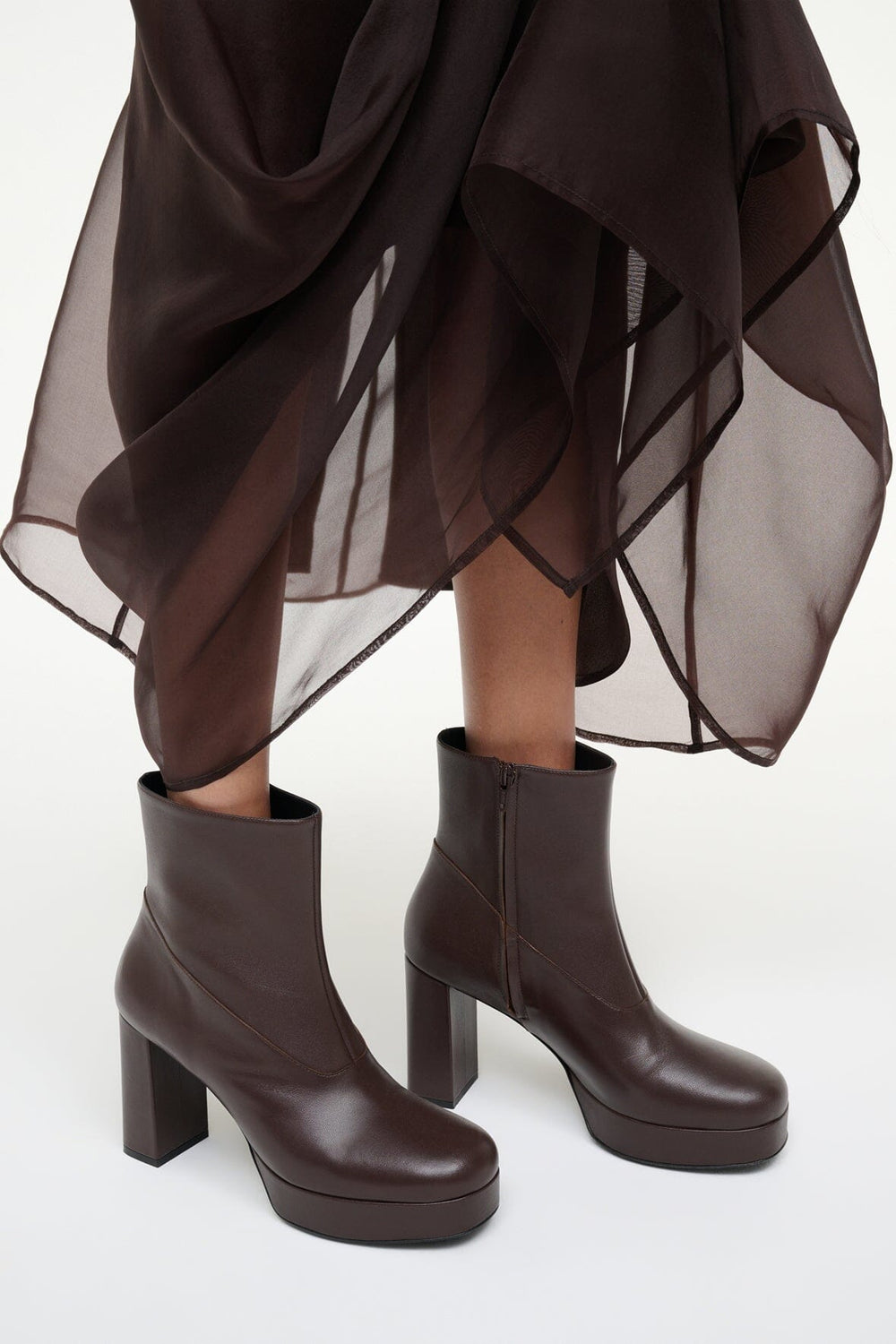 JODIE PLATFORM ANKLE BOOT ESPRESSO