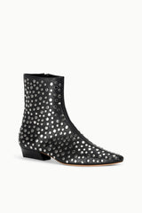 WALLY FLAT ANKLE BOOT RIVETS