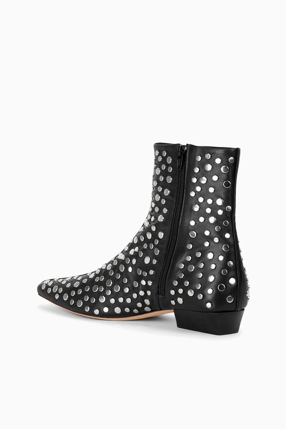WALLY FLAT ANKLE BOOT RIVETS