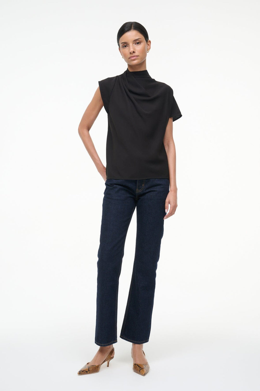 DAVINA TOP BLACK