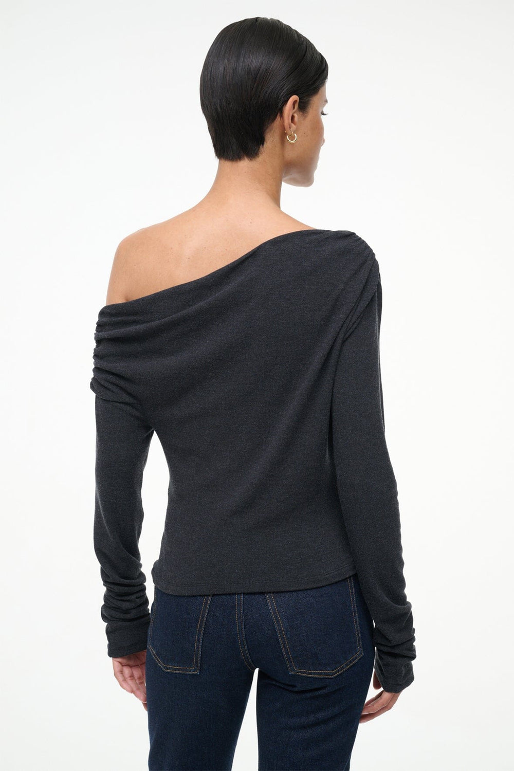 PHILOMENA TOP CHARCOAL