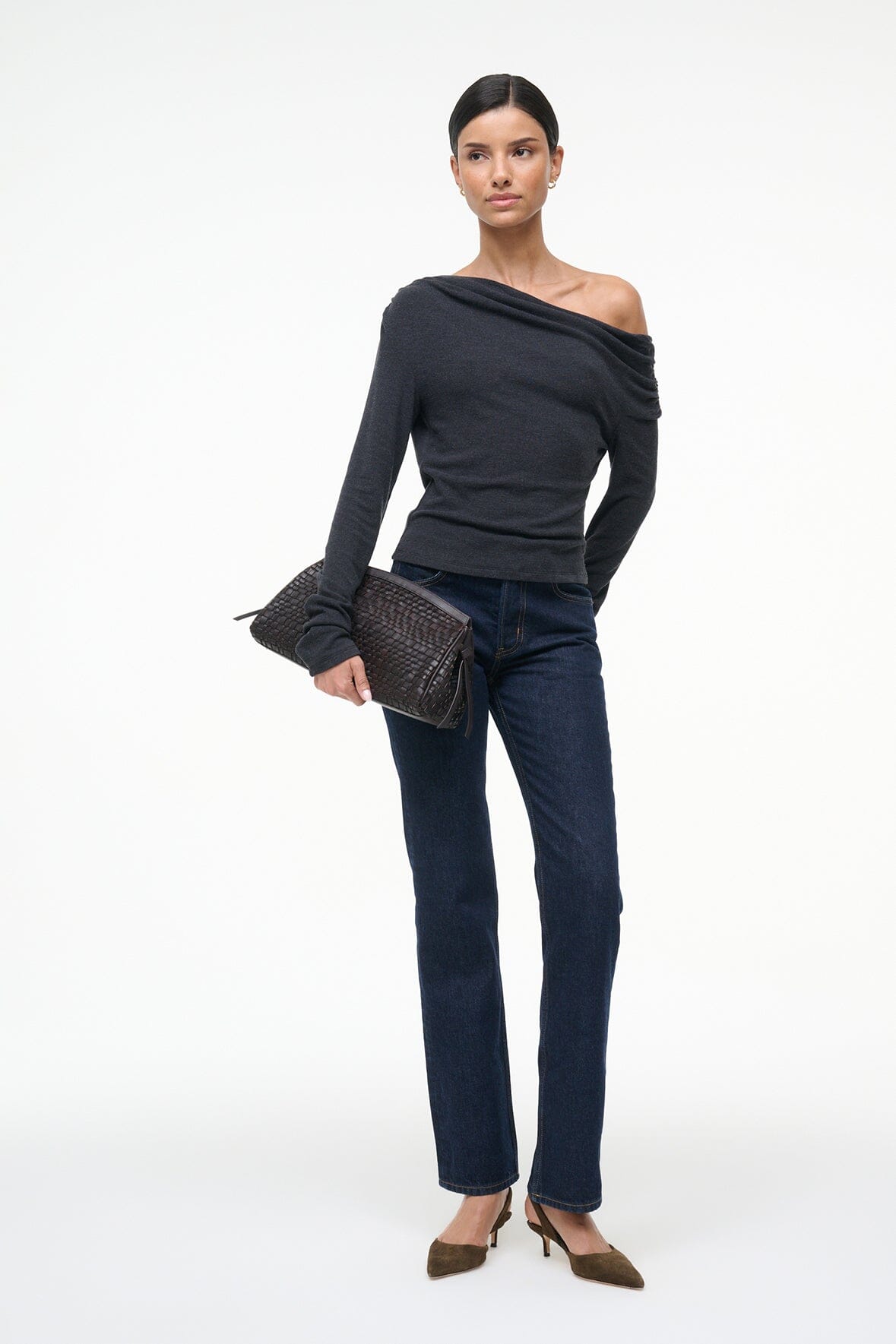 PHILOMENA TOP CHARCOAL